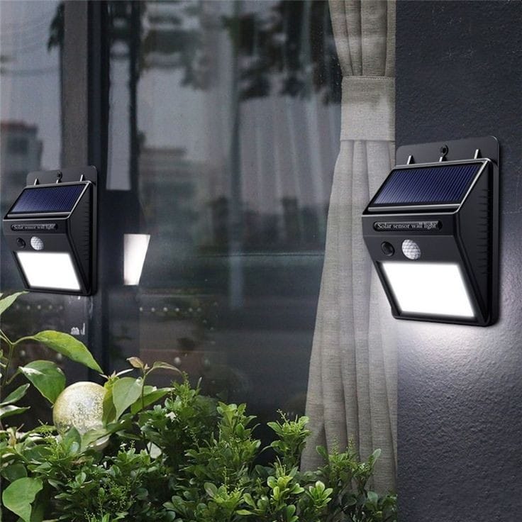 Catterton Automatic 20 LED Solar Sensor LED Light (Pack of 3)