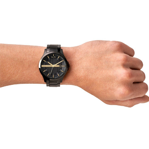 Armani Exchange Hampton Black Dial Men 46mm - view 2