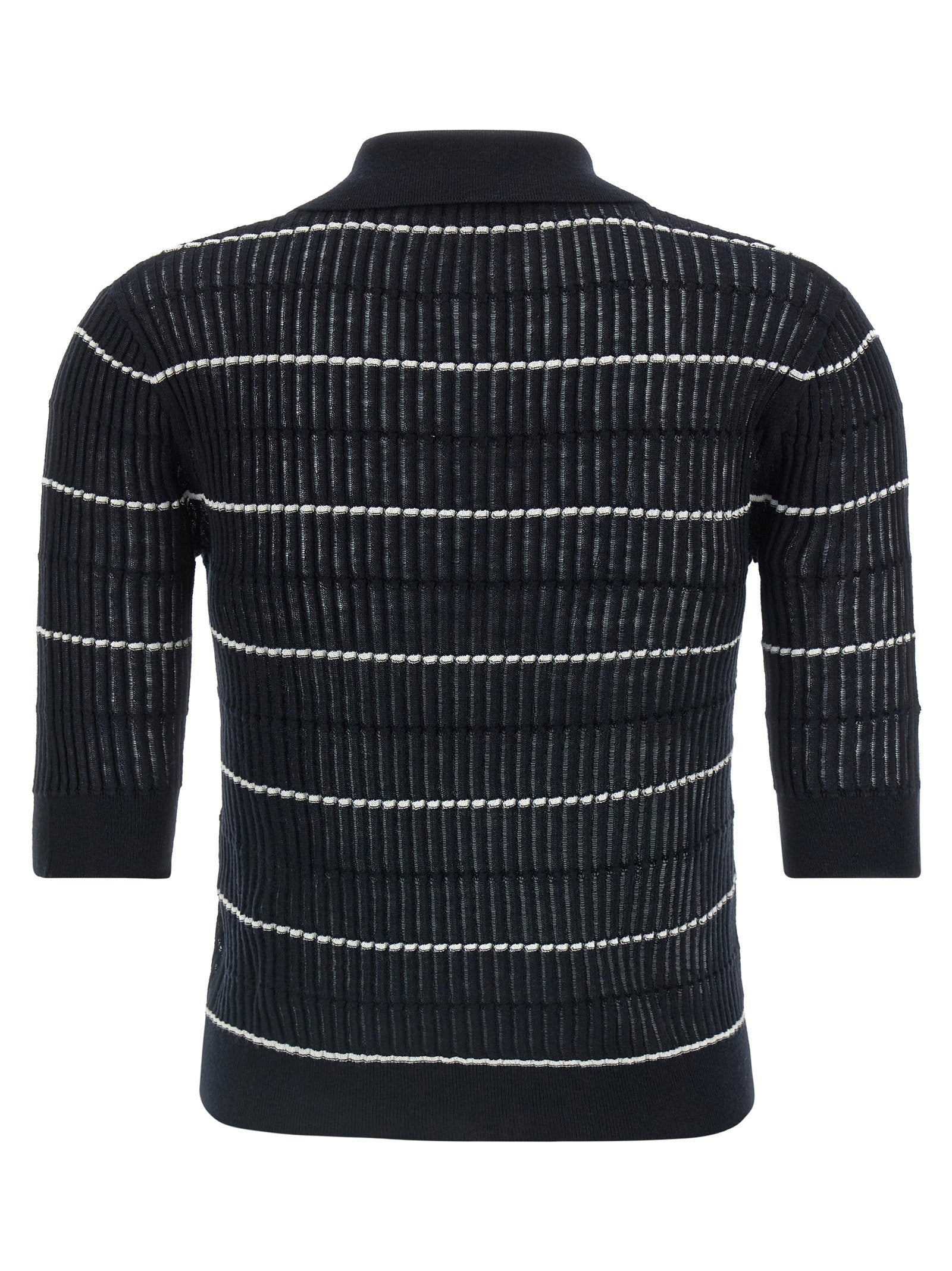 Max Mara Studio Mstgallo Polo Shirt – 55% silk, 45% wool - view 2