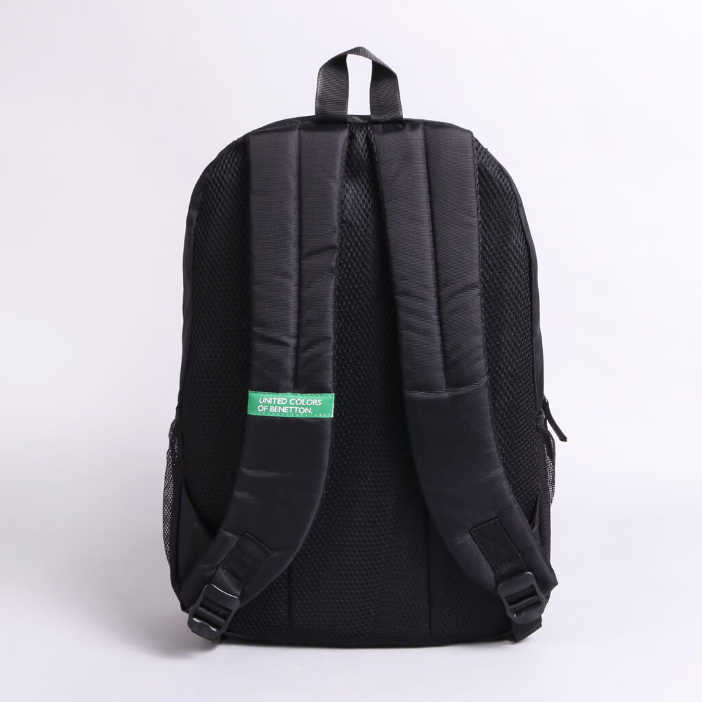Pinnacle Classic Black Benetton Laptop Backpack - view 3
