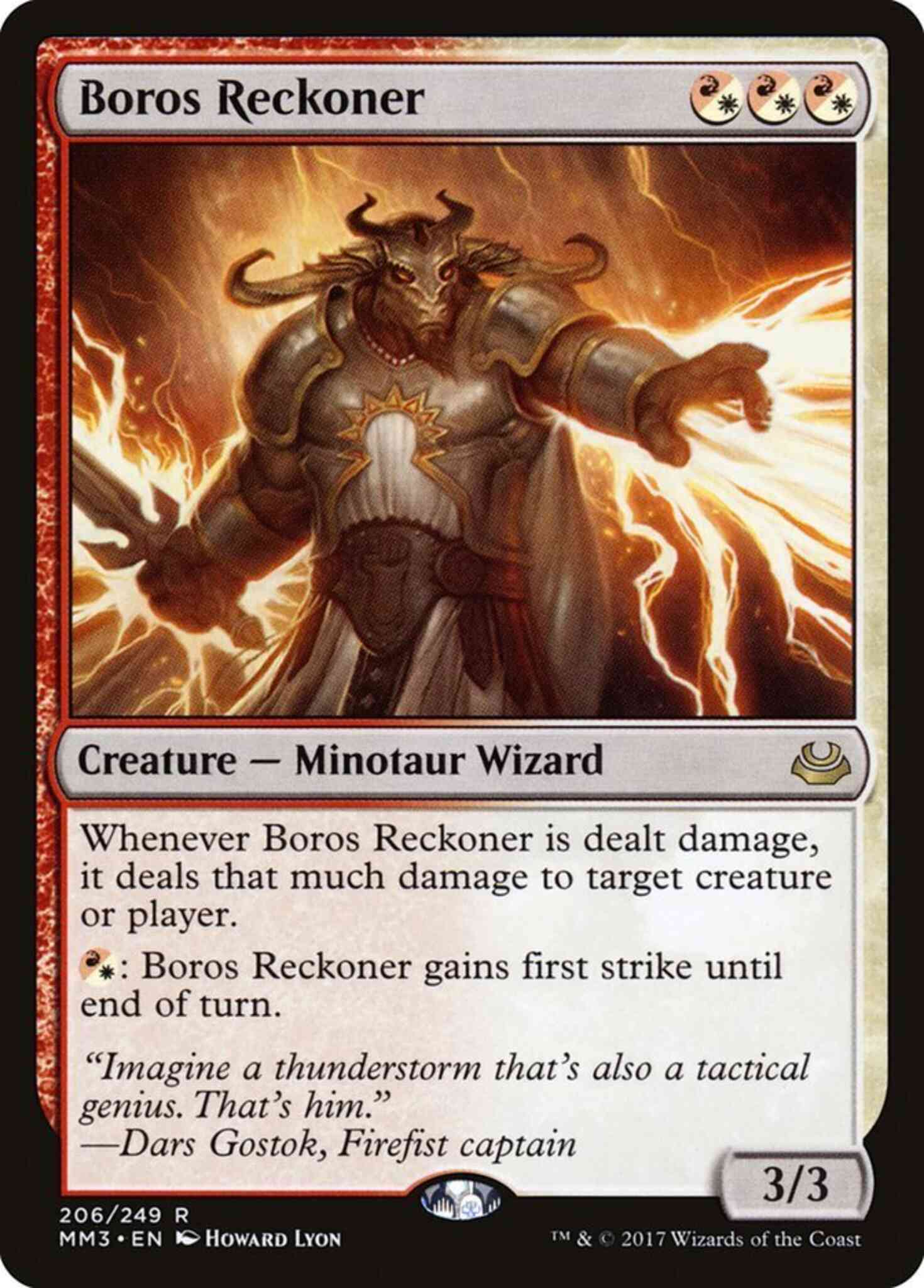 Boros reckoner 206 – Magic Boros Reckoner [206] [Modern Masters 2017] [Non-Foil]