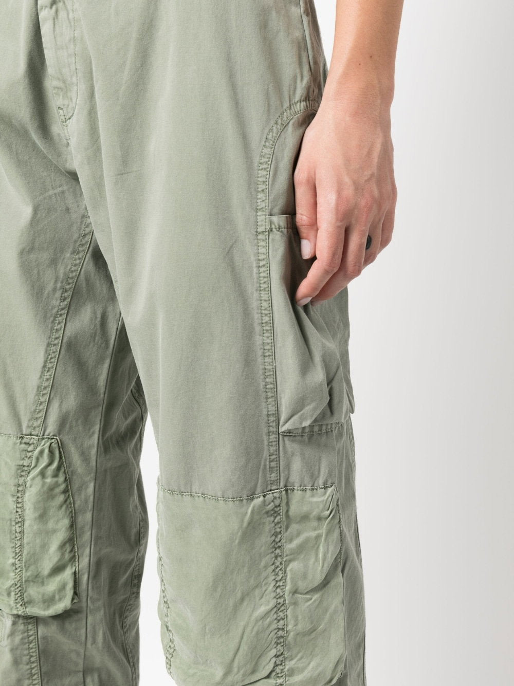 John Elliott Pre Cotton cargo trousers - view 2