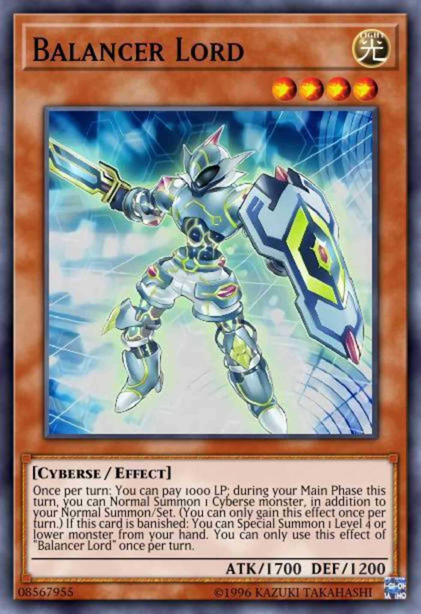 Yu-Gi-Oh! Balancer Lord - SDCL-EN005 - Common - 1st Edition