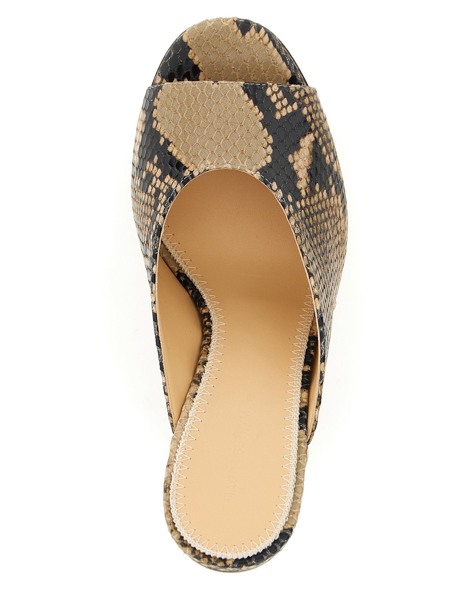 Magda Butrym Python Print Mules - view 4