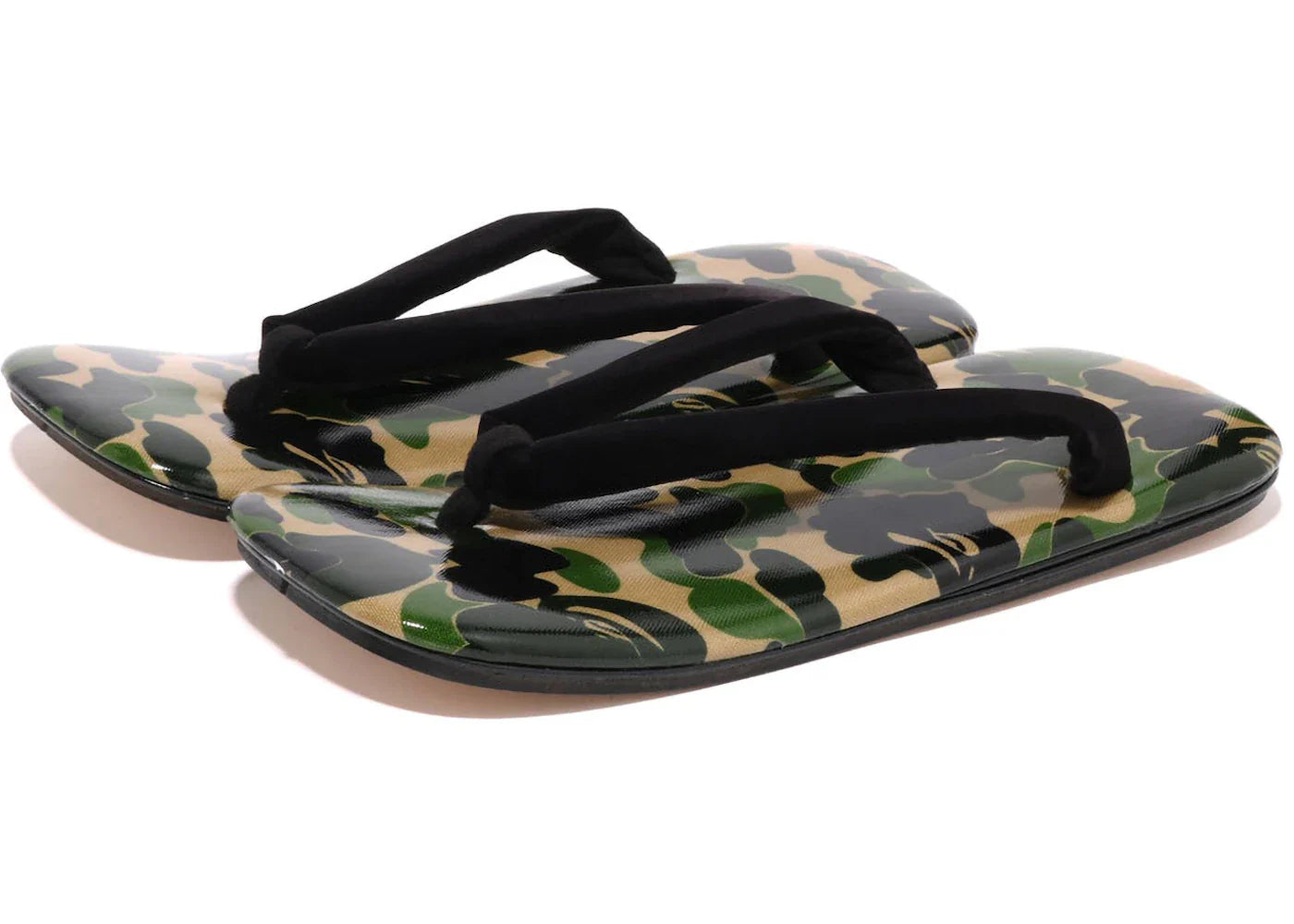BAPE A Bathing Ape Japanese Sandal Green ABC Camo