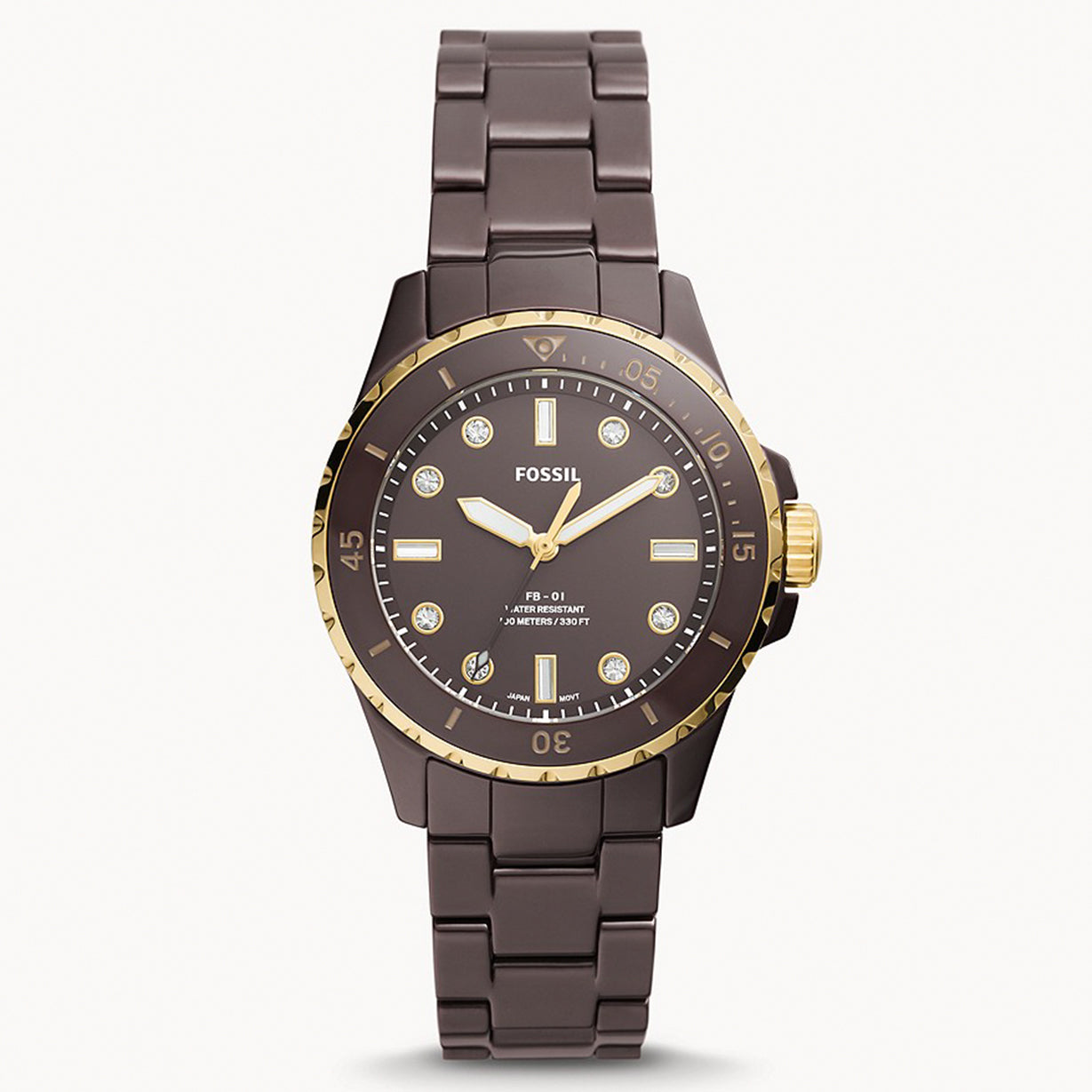 Fossil Fb-01 Brown Dial Women's Watch 36mm - view 4