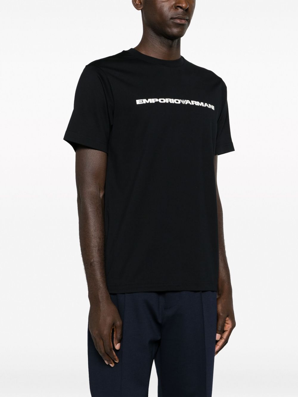 Emporio Armani Logo t-shirt -3 pack – 100% Cotton - view 2