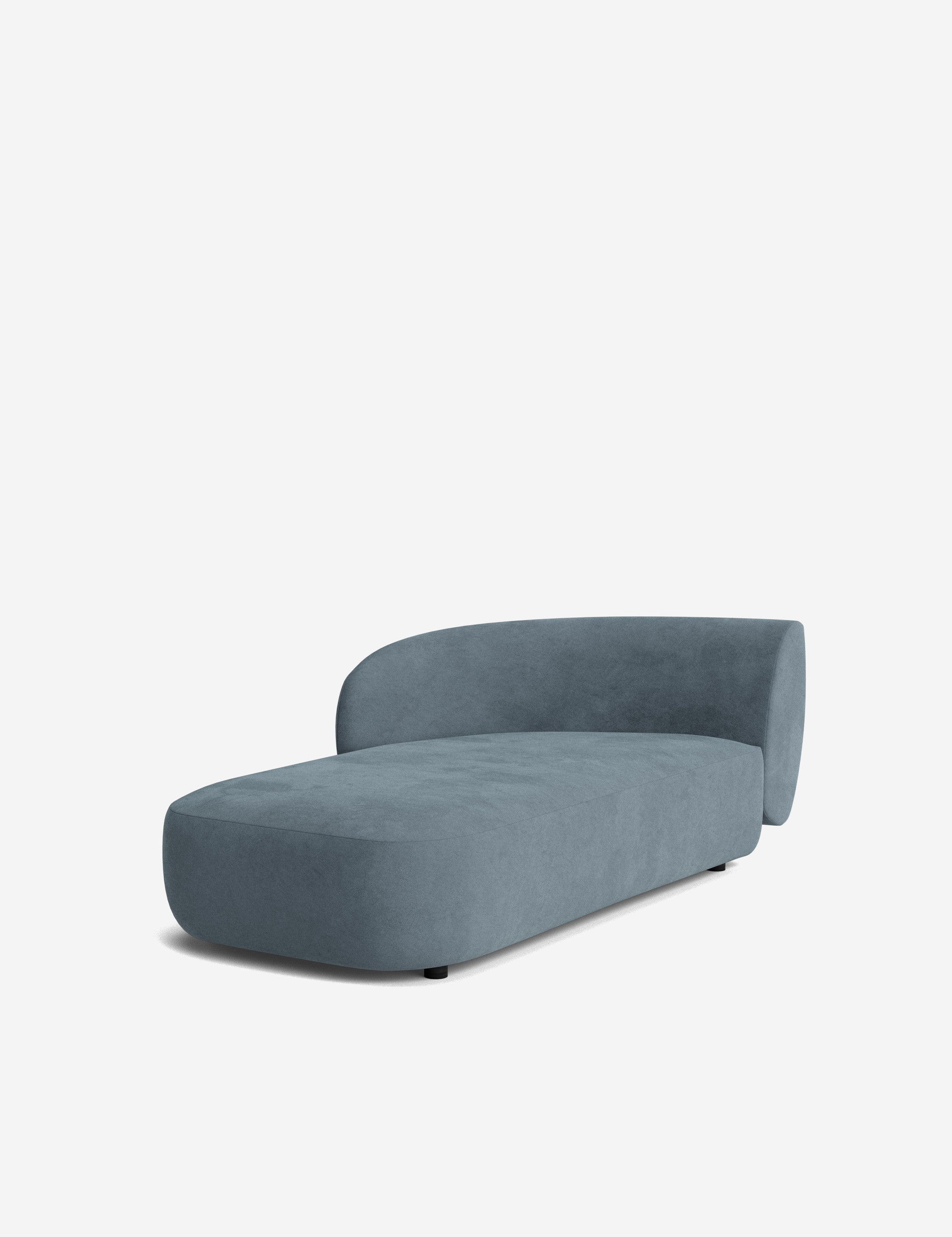 Lulu and Georgia Claret Modular Left Chaise - view 116