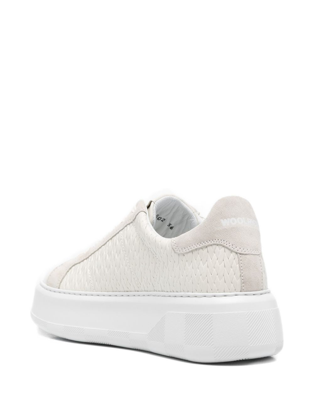 Woolrich Chunky Court leather sneakers – Calf Leather 100% - view 3