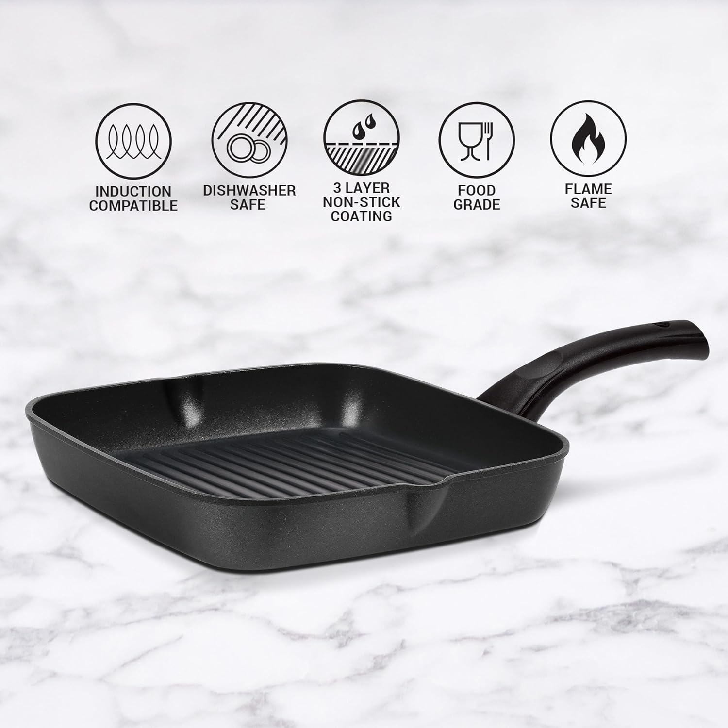 Grill Pan Induction Die Cast (Milton Procook) - view 7