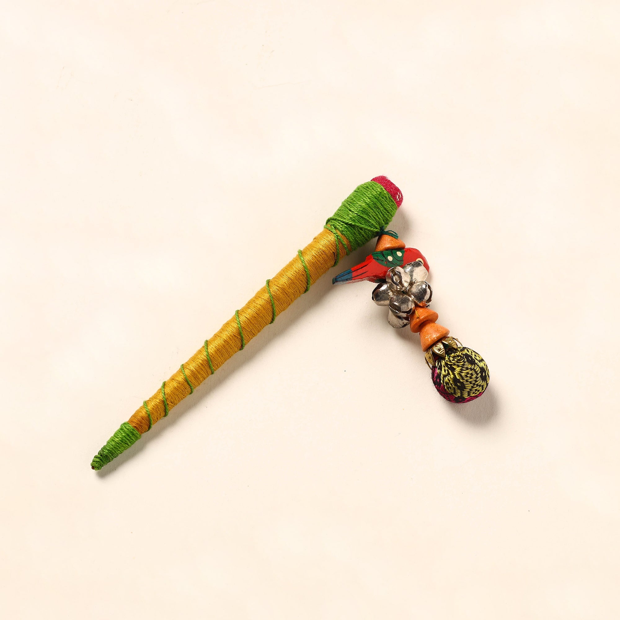 JALPARI Handmade Crochet Wooden Juda Stick 21