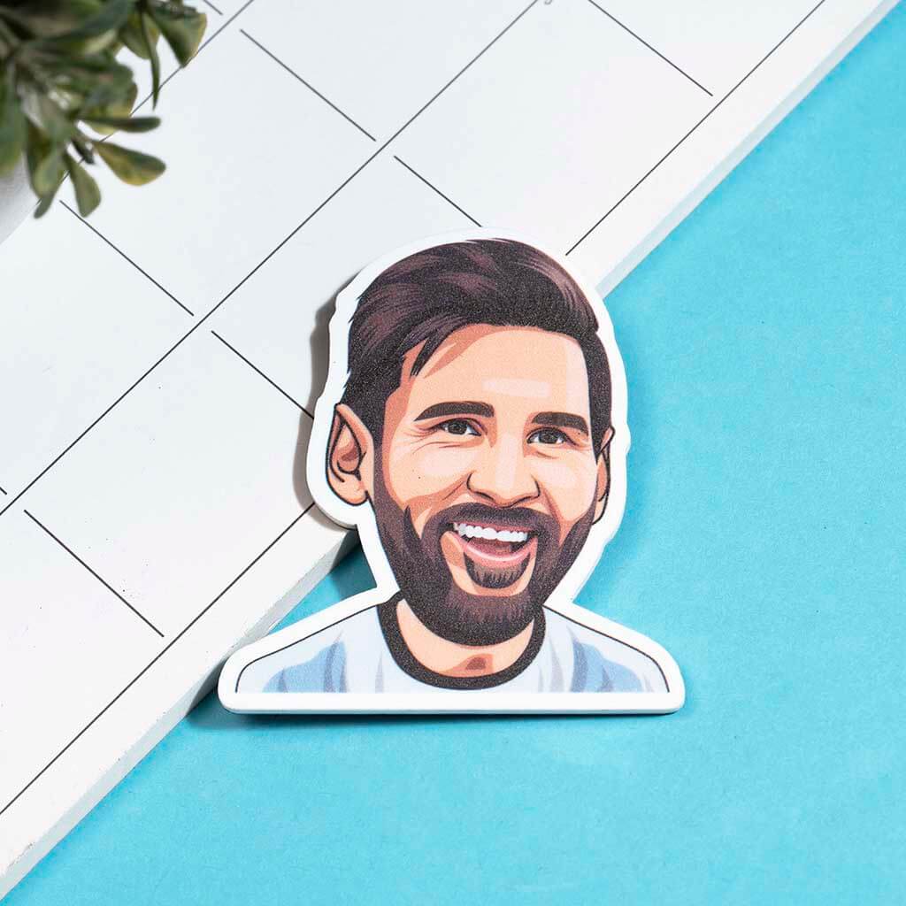 Bigsmall_cc Messi Fridge Magnet