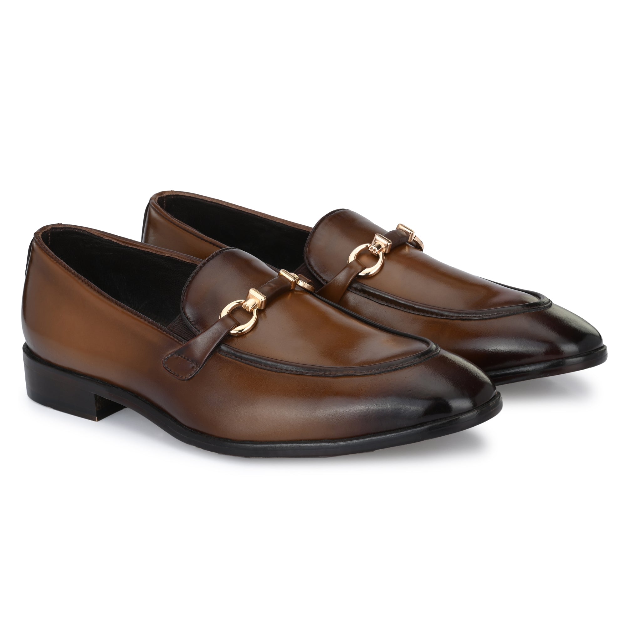 Egoss Shoes Buckled Formal Shoes for Men by Egoss
