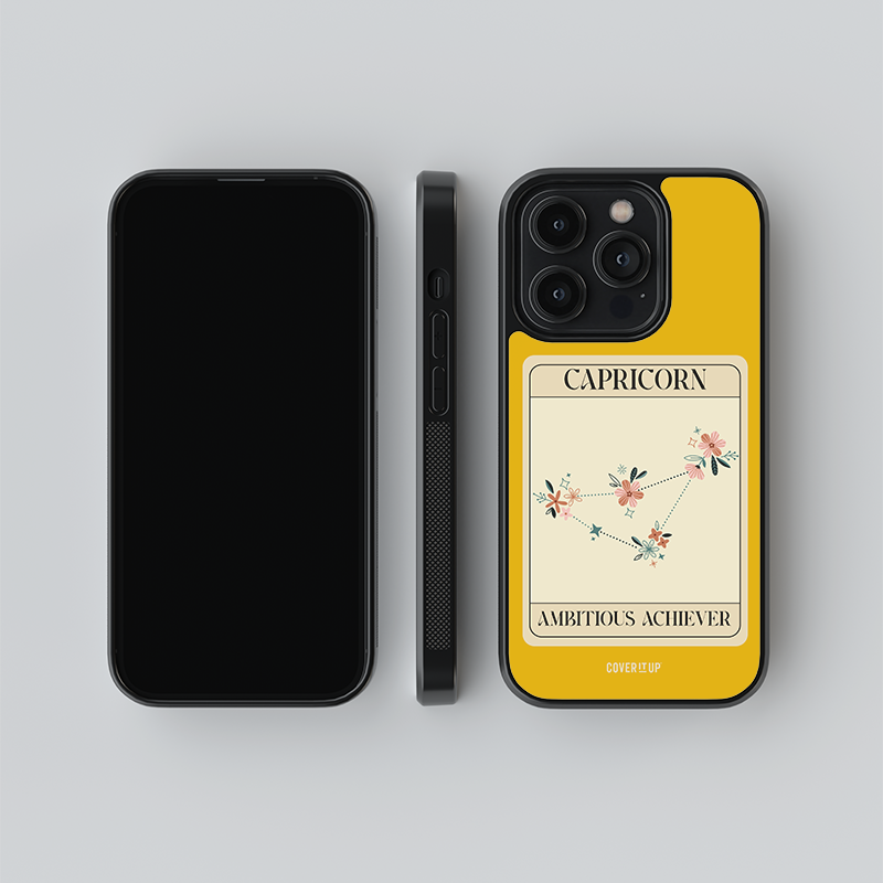 Cover It Up Capricorn Zodiac Glass Case - view 5