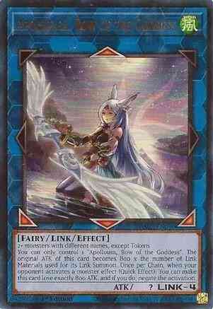Apollousa bow – Yu-Gi-Oh! Apollousa, Bow of the Goddess - Alternate Art - RA02-EN040 - Ultra Rare - 1st Edition