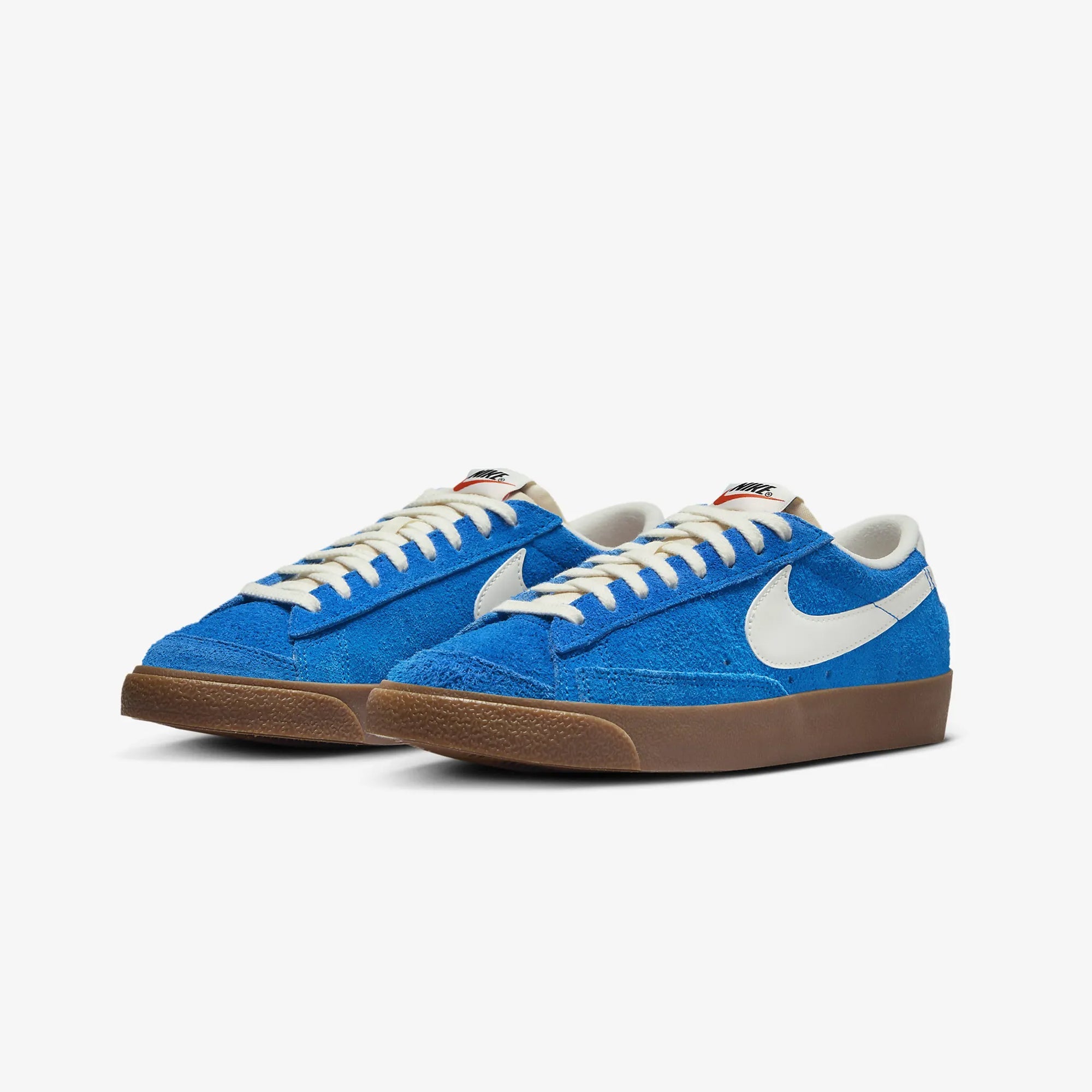 Nike | BLAZER LOW '77 VINTAGE { PHOTO BLUE/SAIL-GUM MED BROWN-BLACK - view 2