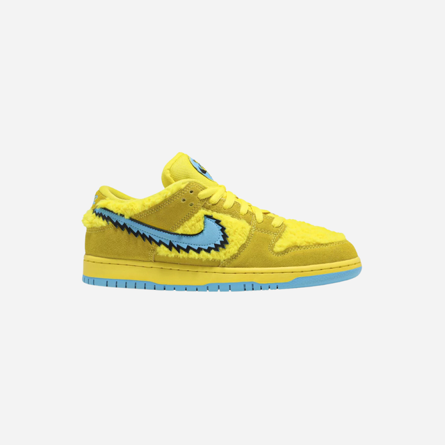 Nike Sb Dunk Low Gratefull Dead Yellow