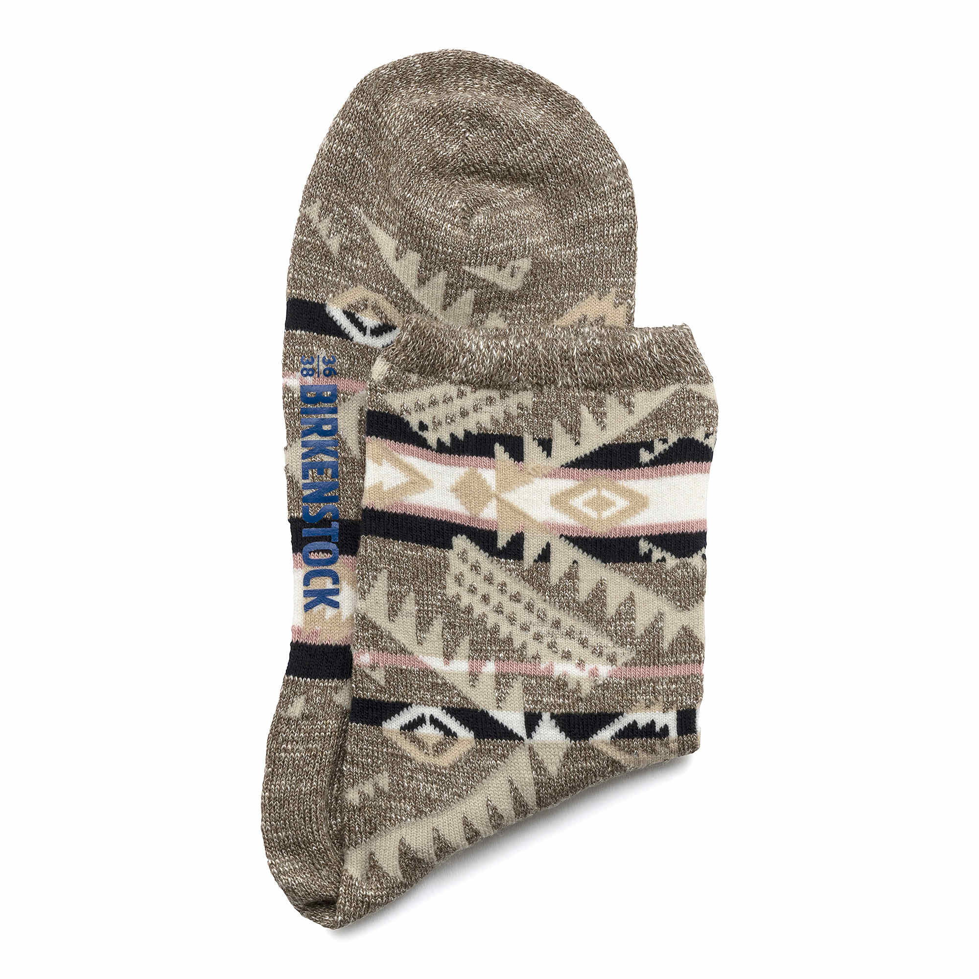 Birkenstock Linen Socks – Green Green/Faded Khaki - view 2