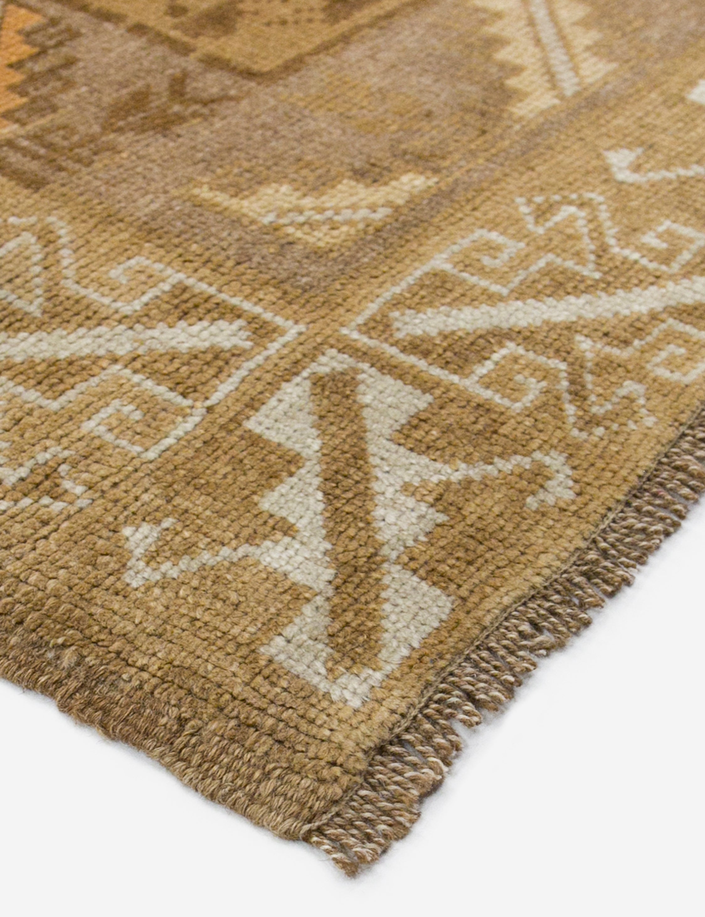Lulu and Georgia Vintage Turkish Hand-Knotted Wool Rug No. 385, 7' x 10'10" - view 2
