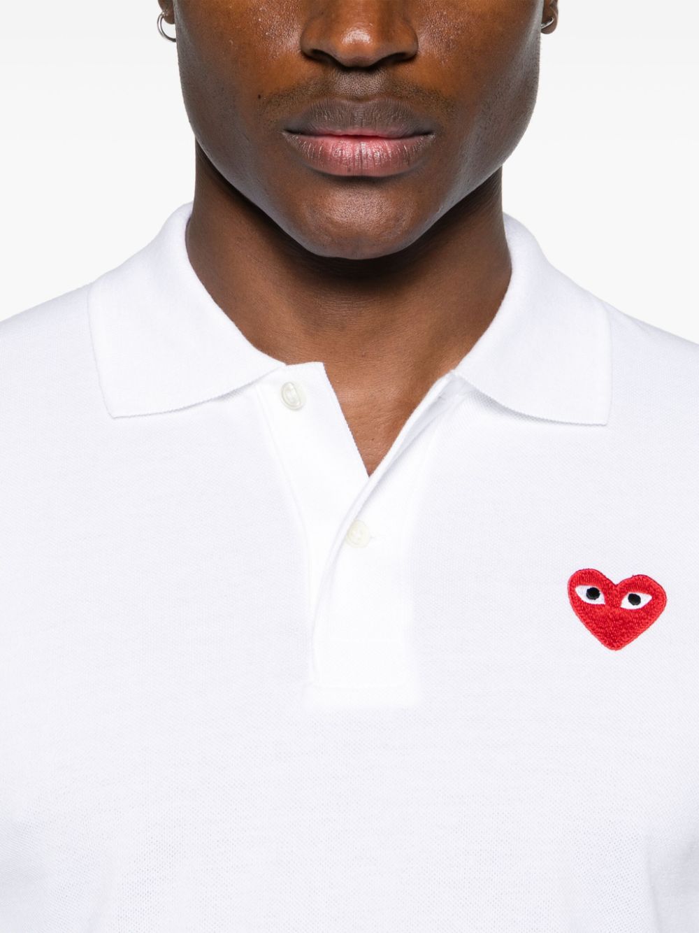 Comme Des Garcons Comme Des Garçons Cotton polo shirt - view 3