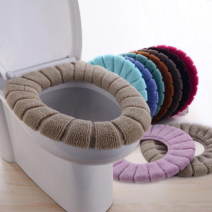 Catterton Comfy and Winter Proof Toilet Lid Seat Cushion (Pack Of 5)