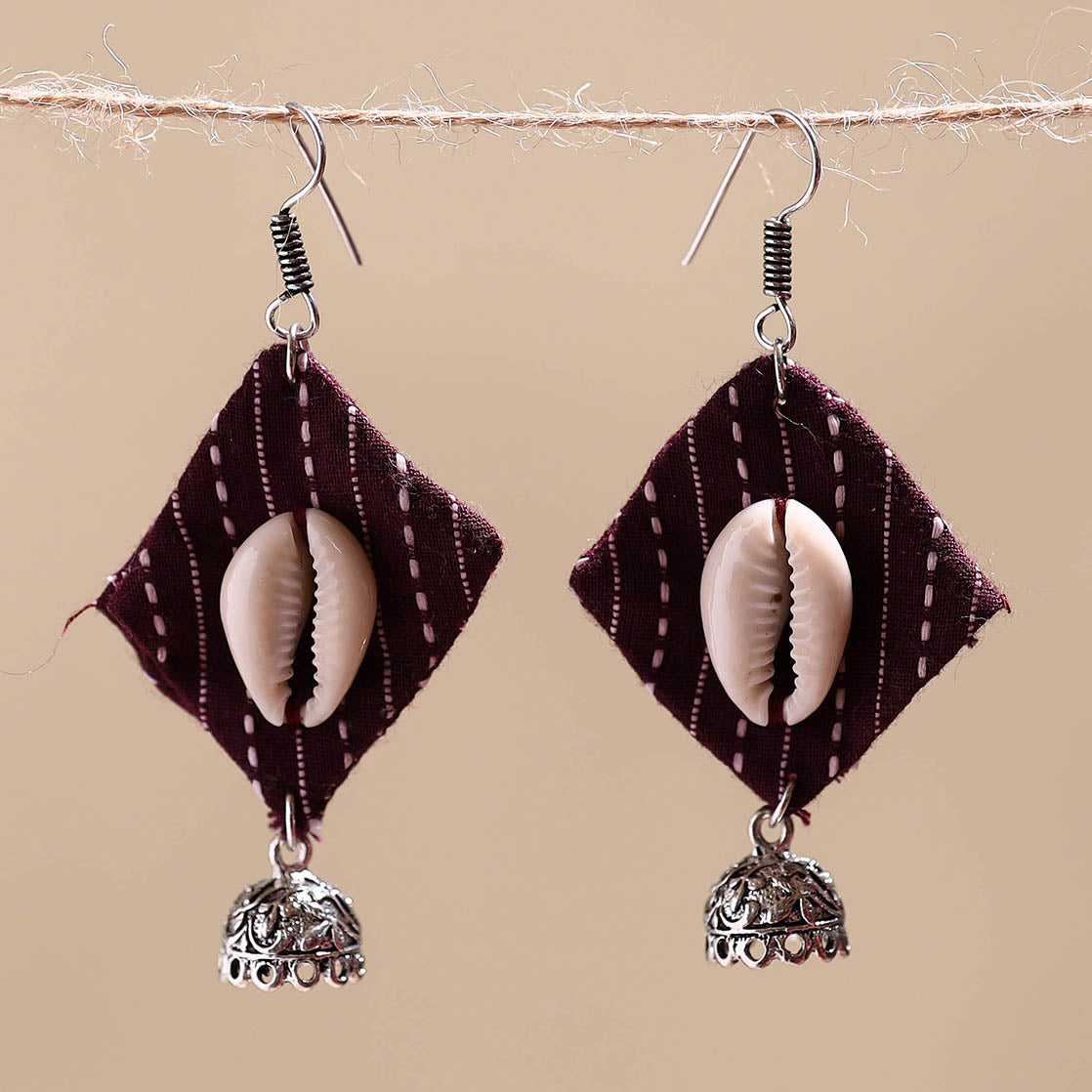 JALPARI Azra Fabart GS Handcrafted Earrings - view 2