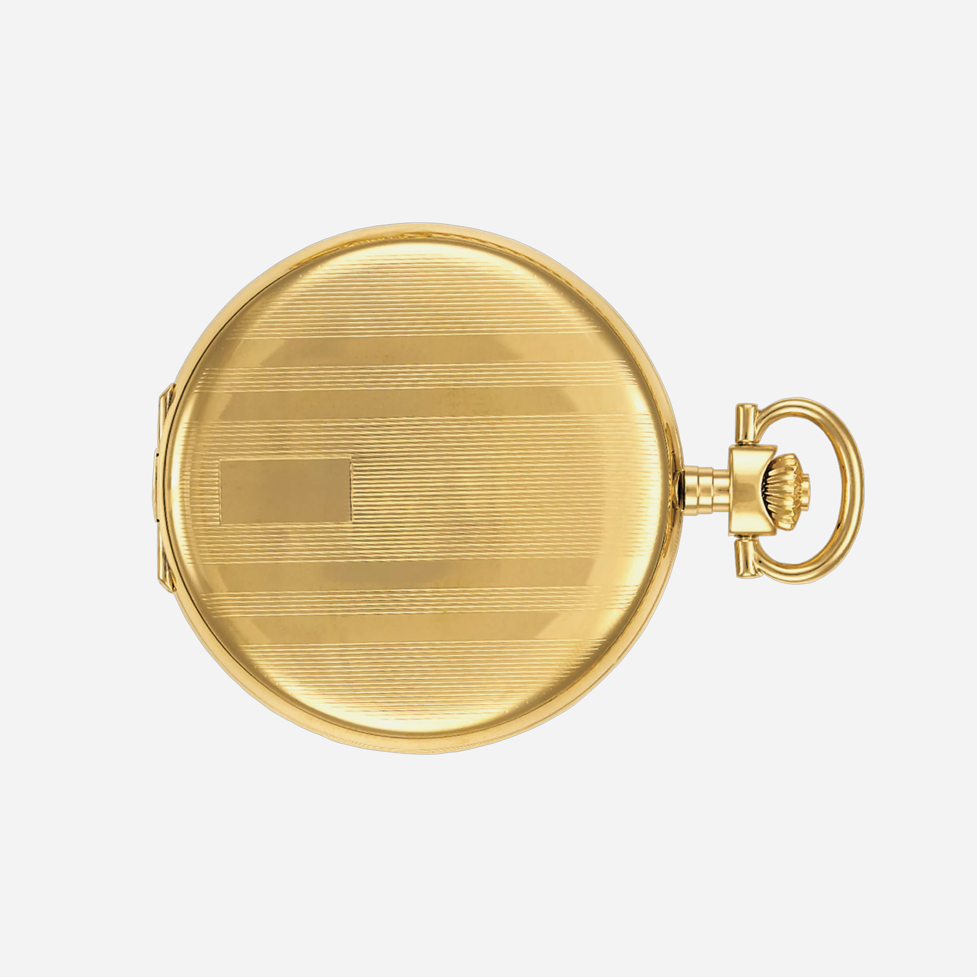 Tissot Savonnette White Dial 48.5mm Yellow Gold PVD Stainless Steel Pocket Watch - view 2