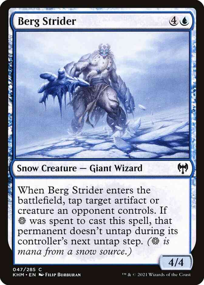 Berg strider 47 – Magic Berg Strider [47] [Kaldheim] [Non-Foil]