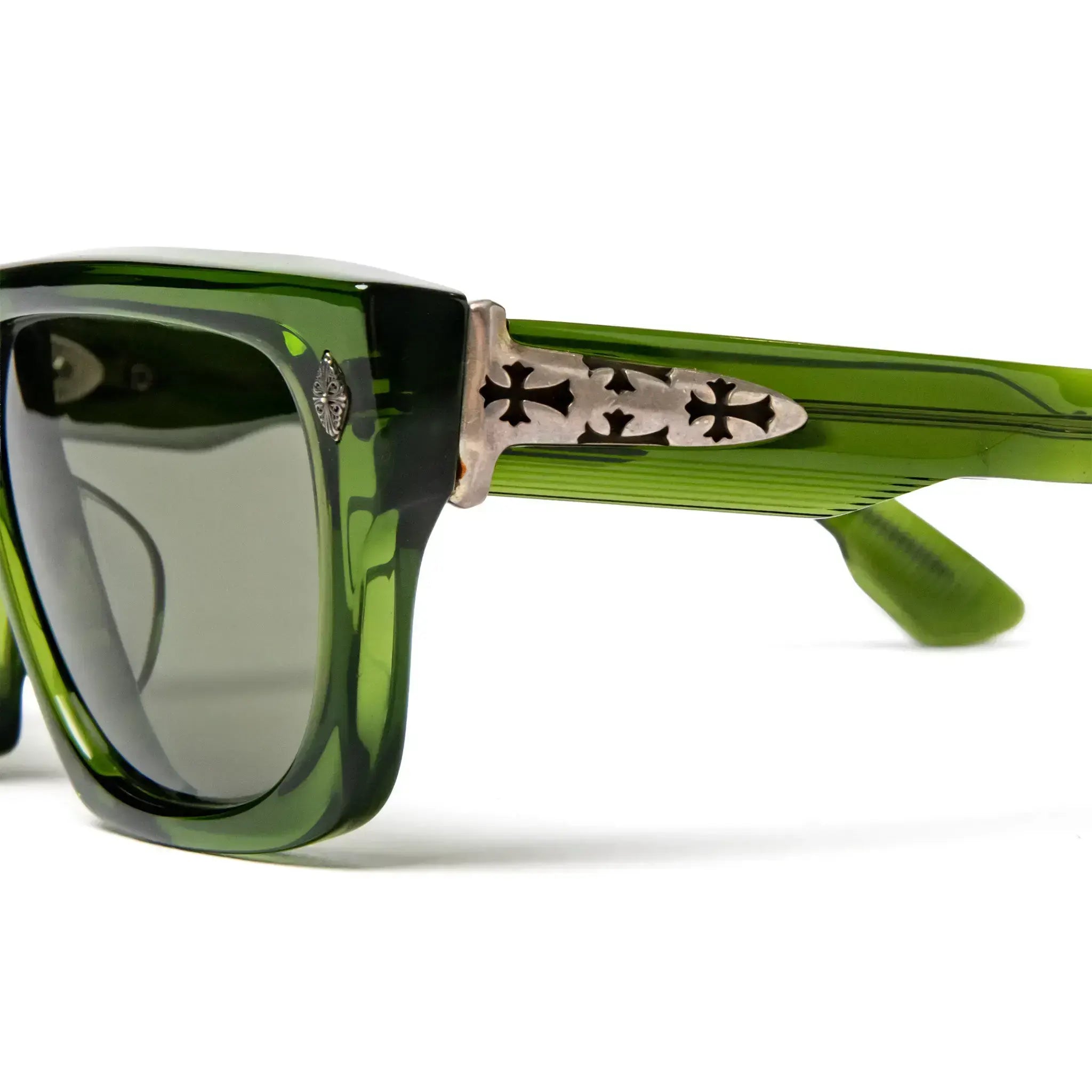 Chrome Hearts Charismadick Drak Olive Sunglasses - view 5