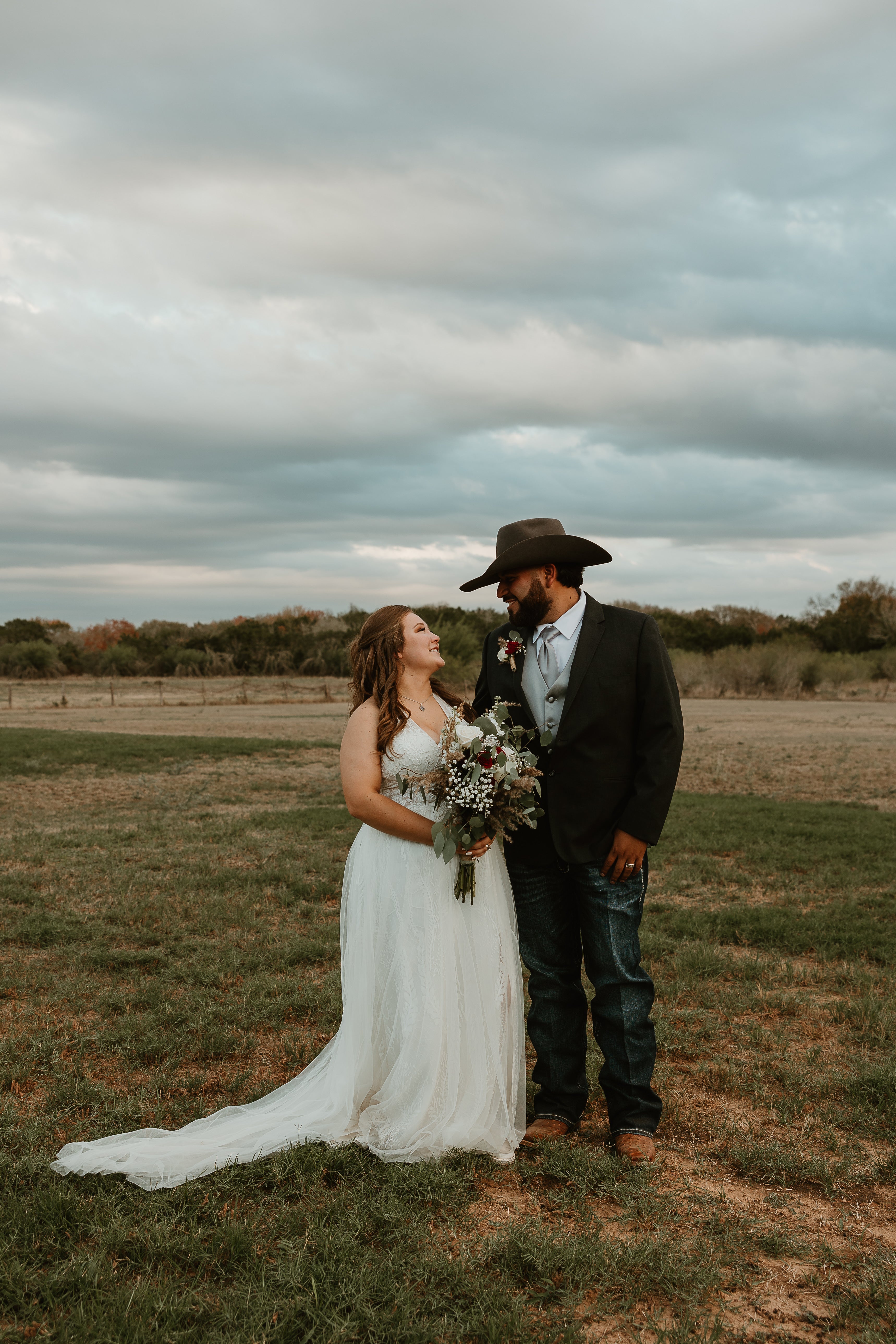 fiftyflowers.com Rustic White and Maroon Wedding - view 2