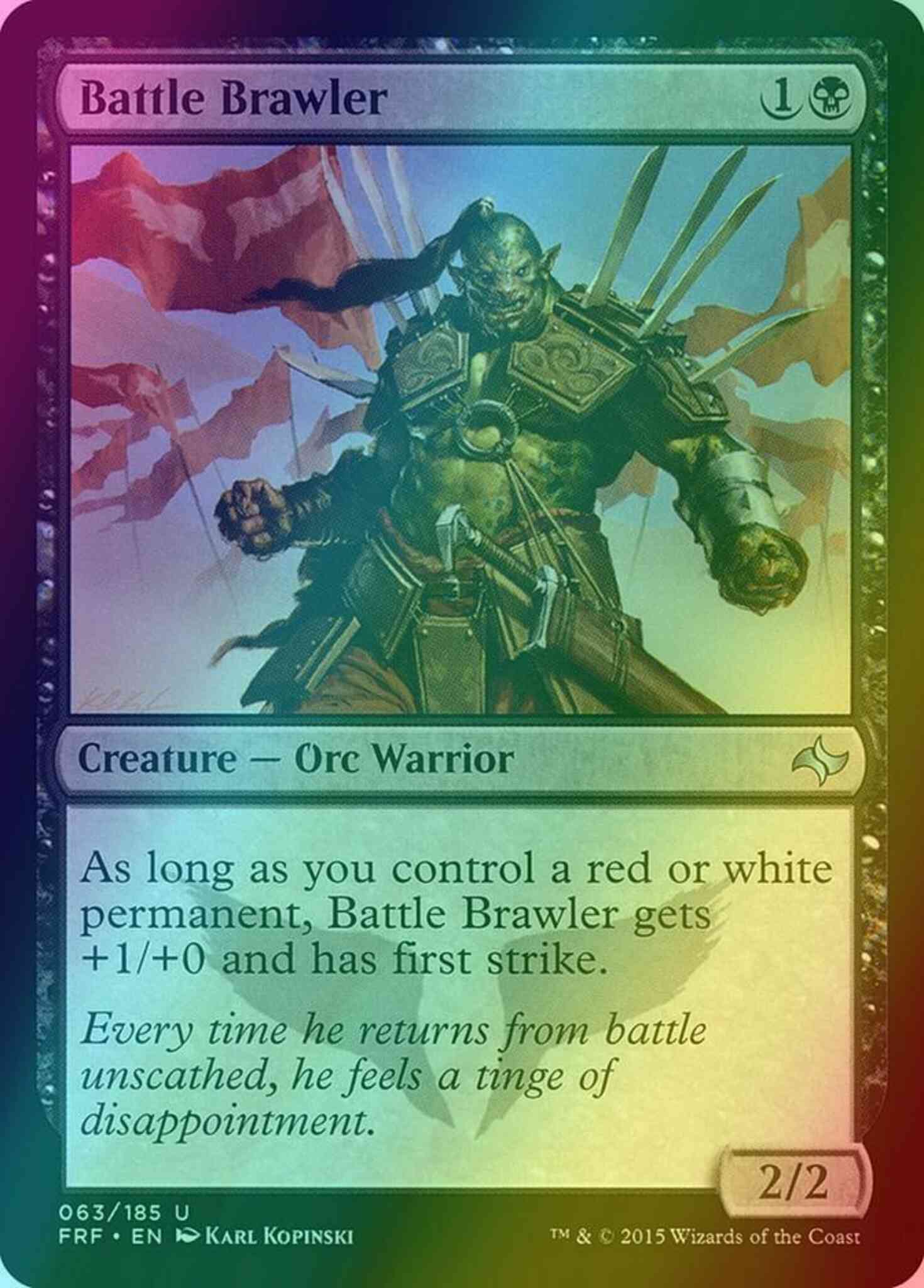 Battle brawler 63 – Magic Battle Brawler [63] [Fate Reforged] [Foil]
