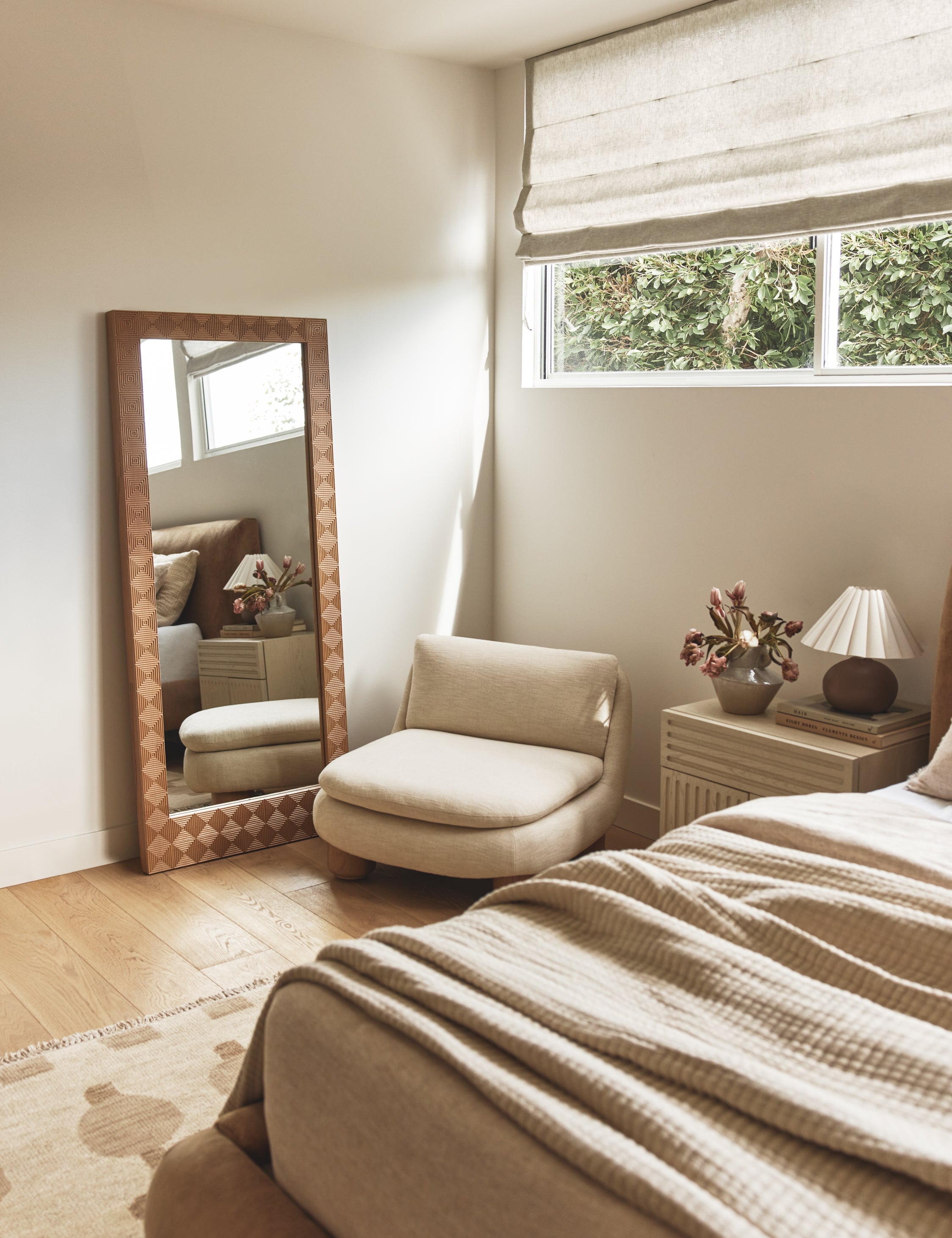Lulu and Georgia Chelan Full Length Mirror – Natural - view 2
