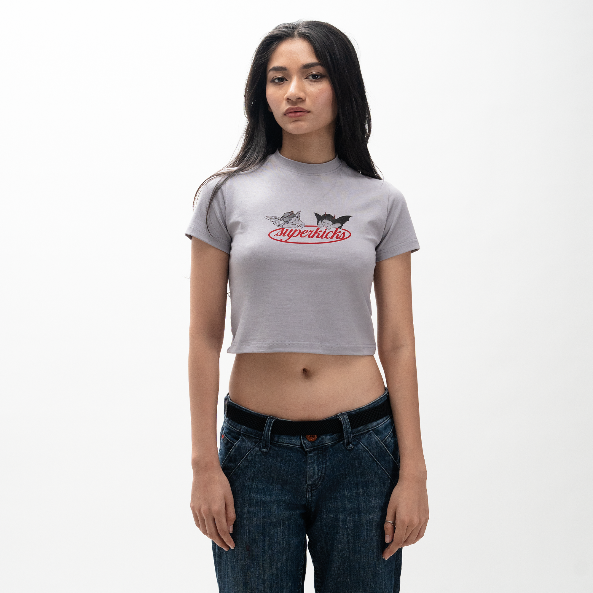 Superkicks t-shirts – Superkicks | SECOND CHANCES { CROP TOP CUPID AND DEMON