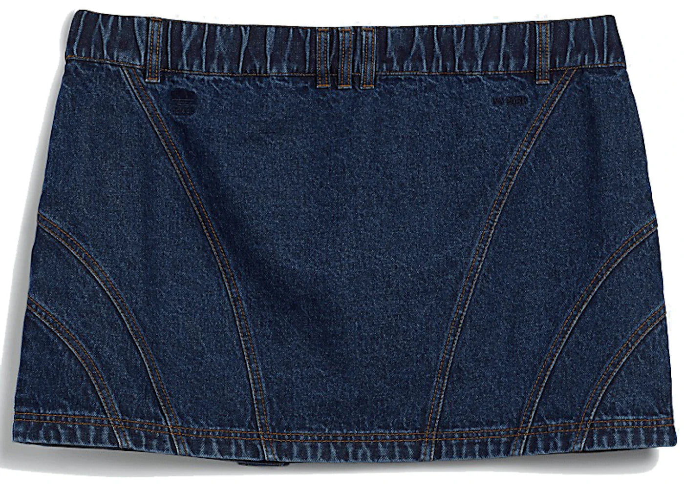 adidas Ivy Park Denim Skirt (Plus Size) Dark Denim - view 2