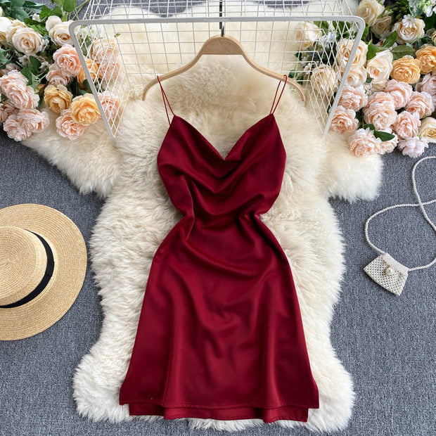 Alamode By Akanksha Camilo Satin Dress
