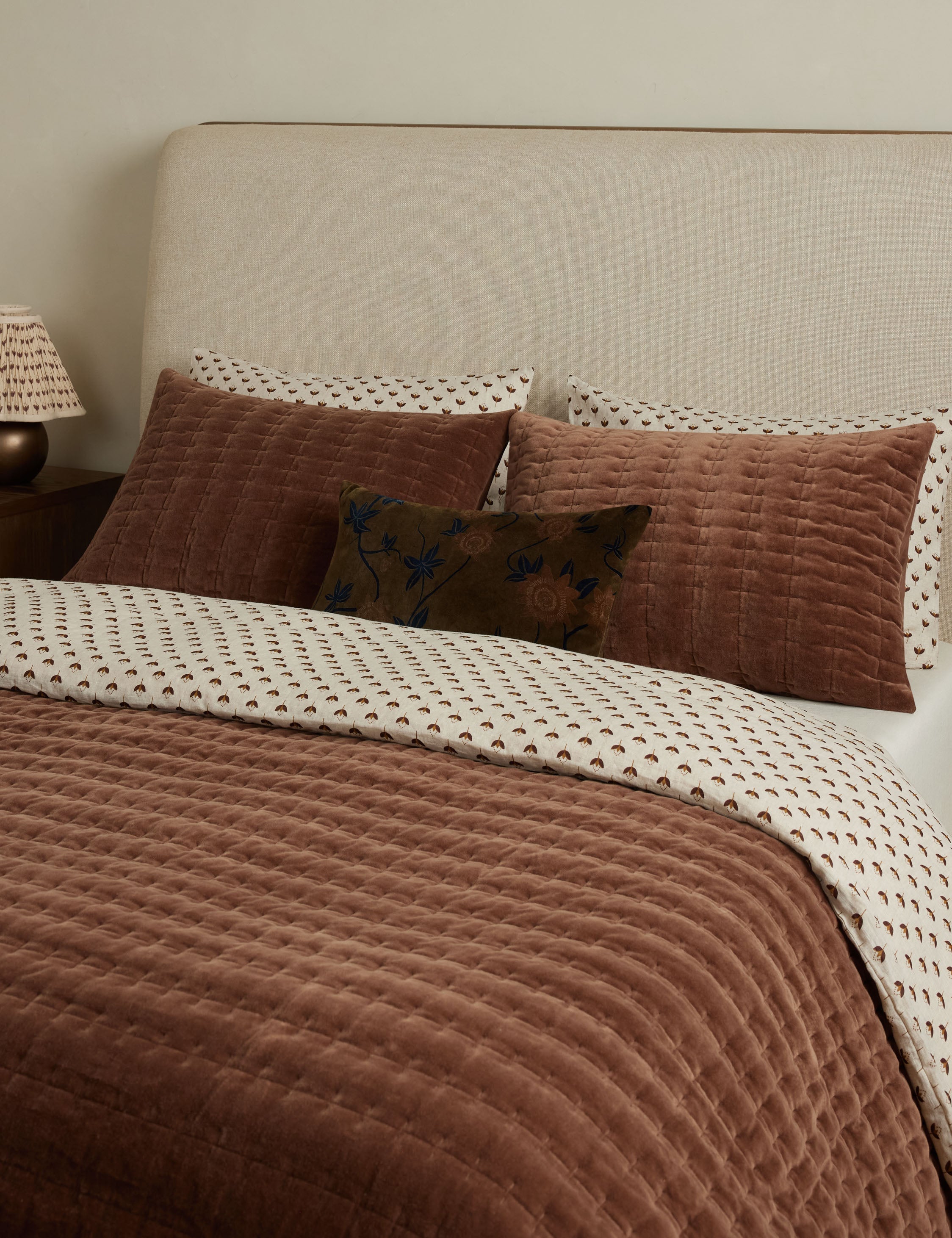 Lulu and Georgia Anderson Velvet Quilt