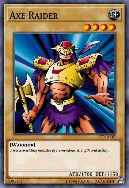 Yu-Gi-Oh! Axe Raider - TP3-006 - Rare - Unlimited