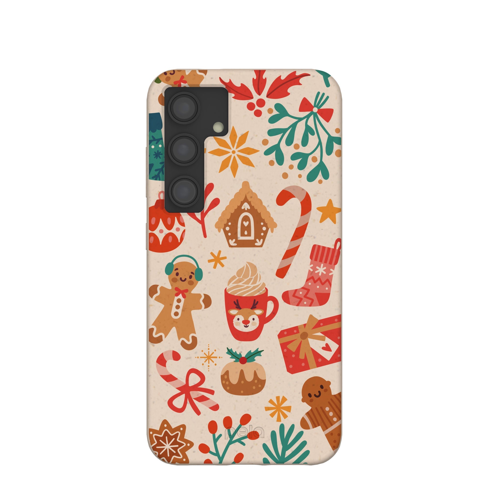 Pela Case Seashell Festive AF Samsung Galaxy S24 Case