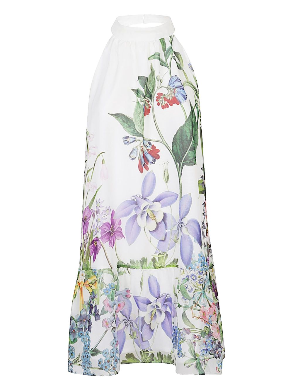 St. Piece Of London Bonnie printed silk dress - view 4