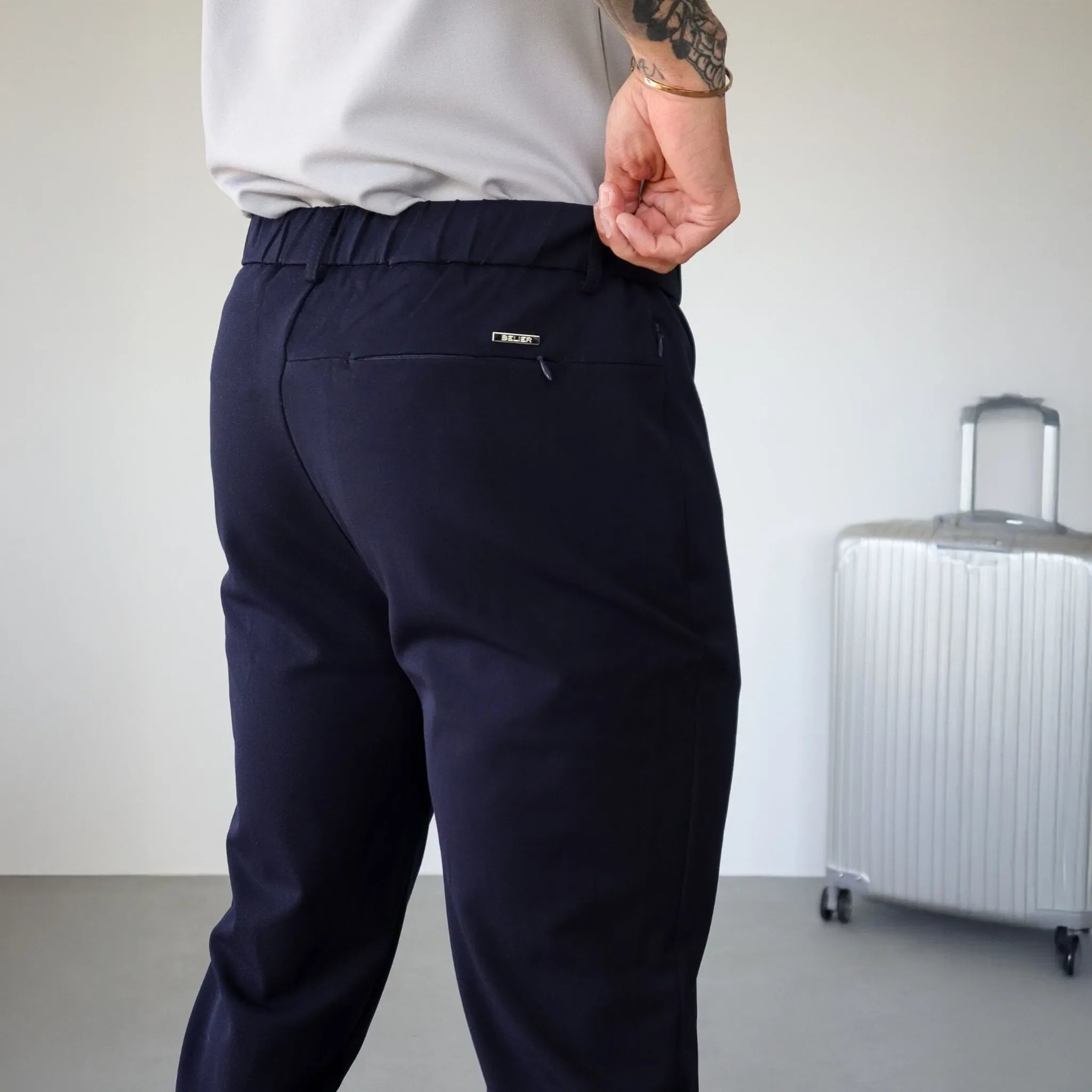 Belier 24hr Navy Trousers - view 2