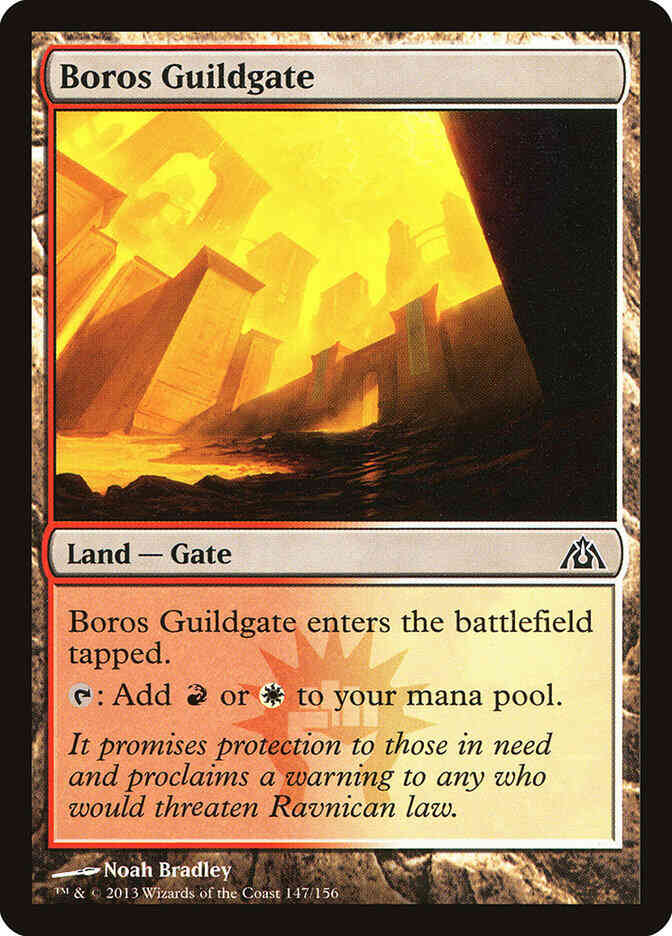Boros guildgate 147 – Magic Boros Guildgate [147] [Dragon's Maze] [Non-Foil]