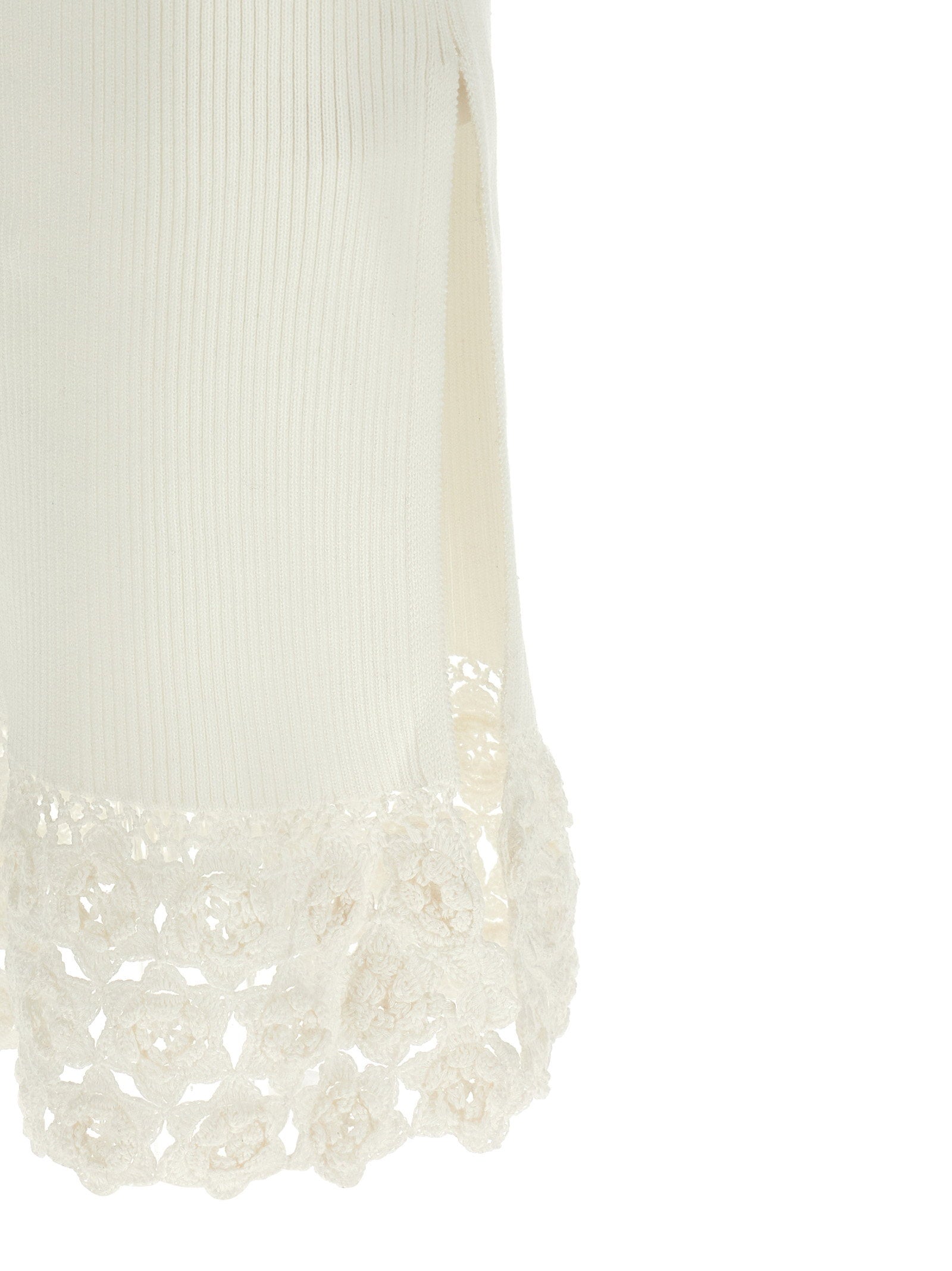 Ganni Cotton Crochet Dress - view 4