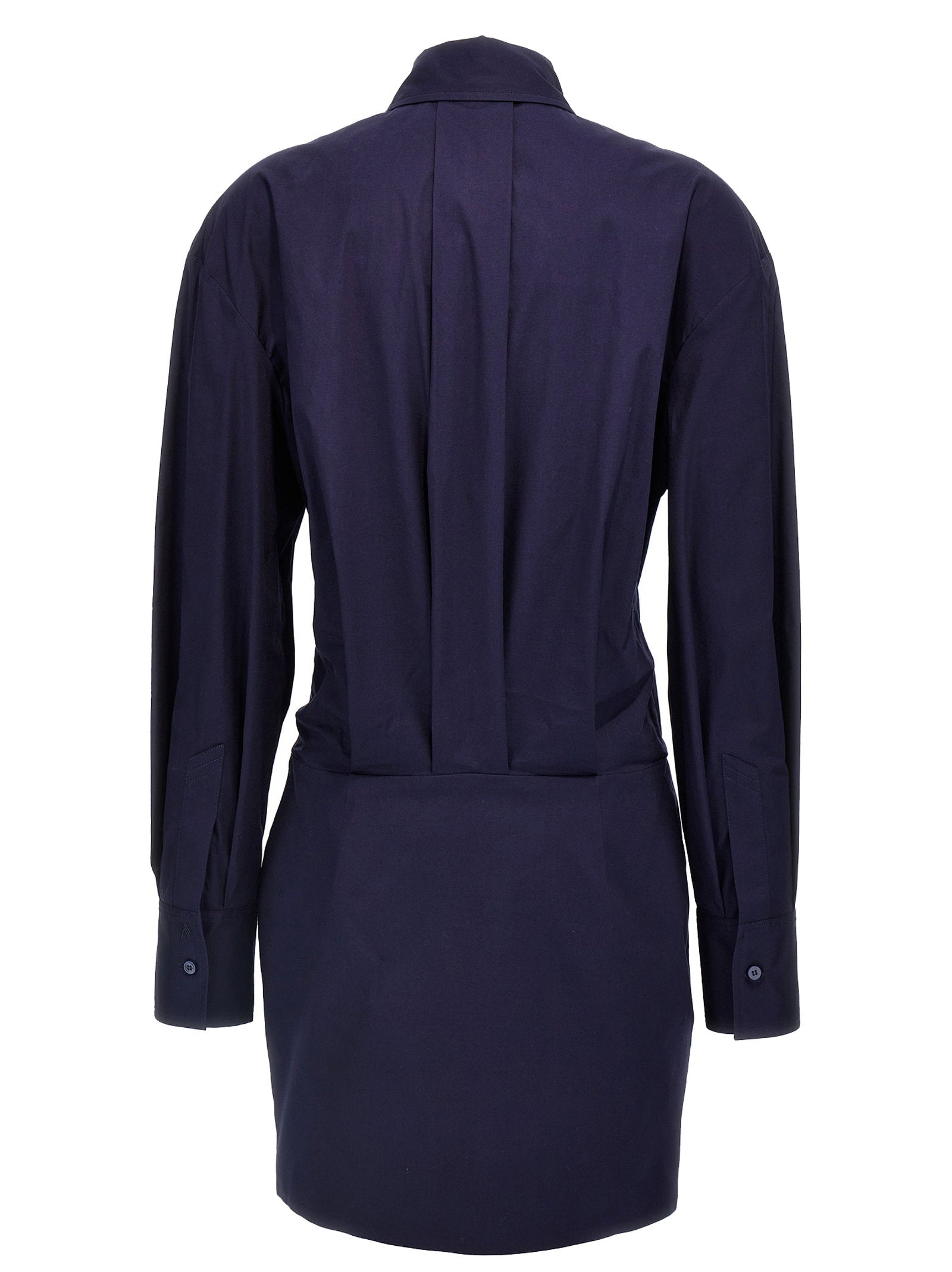 The Attico Mini Chemisier Dress – 97% cotton, 3% elastane - view 2