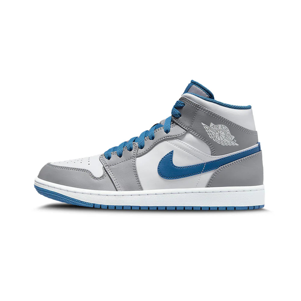 Cop Underdog Air Jordan 1 Mid True Blue - view 2