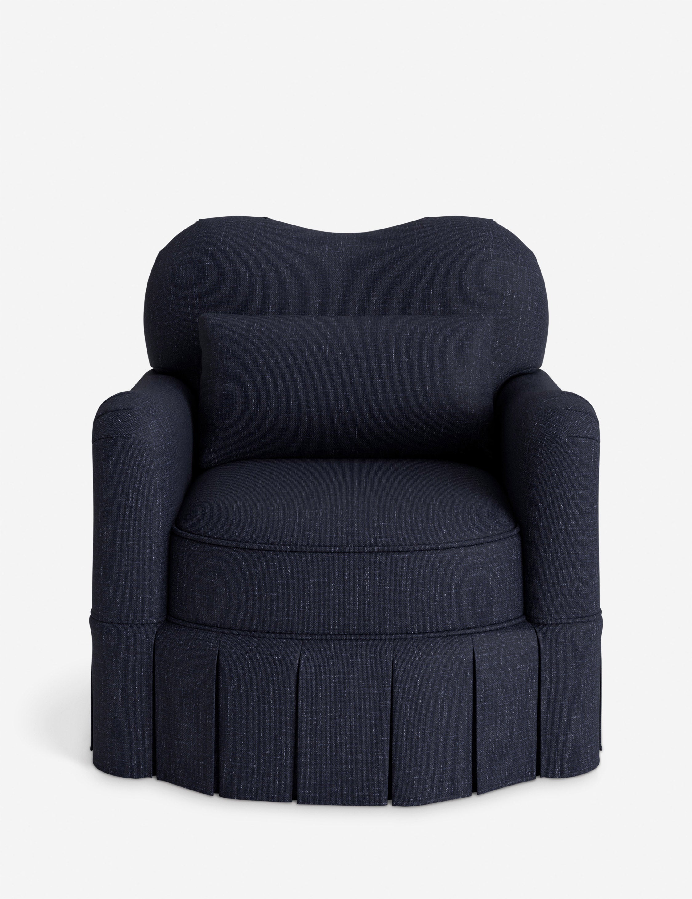 Lulu and Georgia Middleton Skirted Accent Chair by Ginny Macdonald - view 47