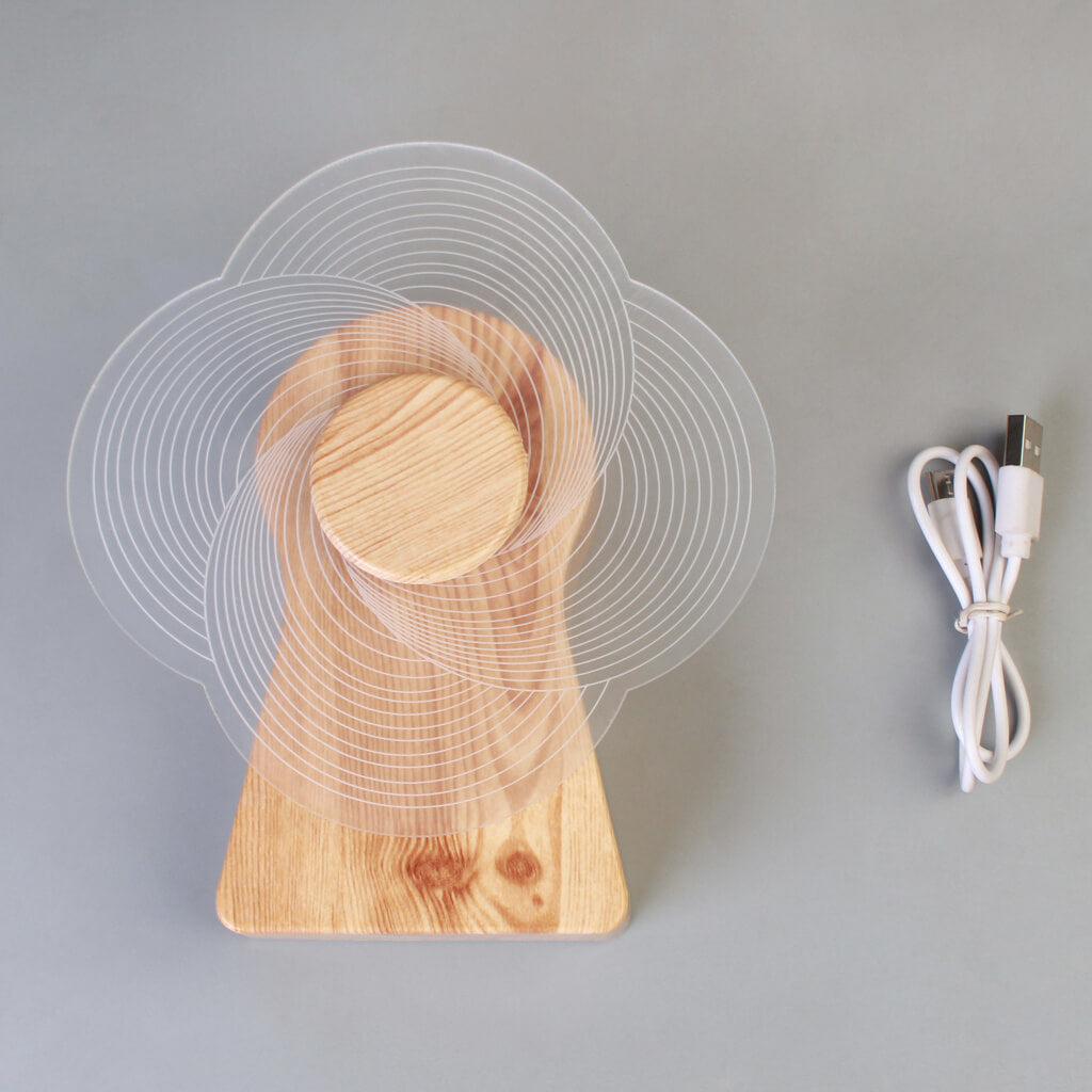 Porffitto Rotating LED Windmill Lamp - view 13