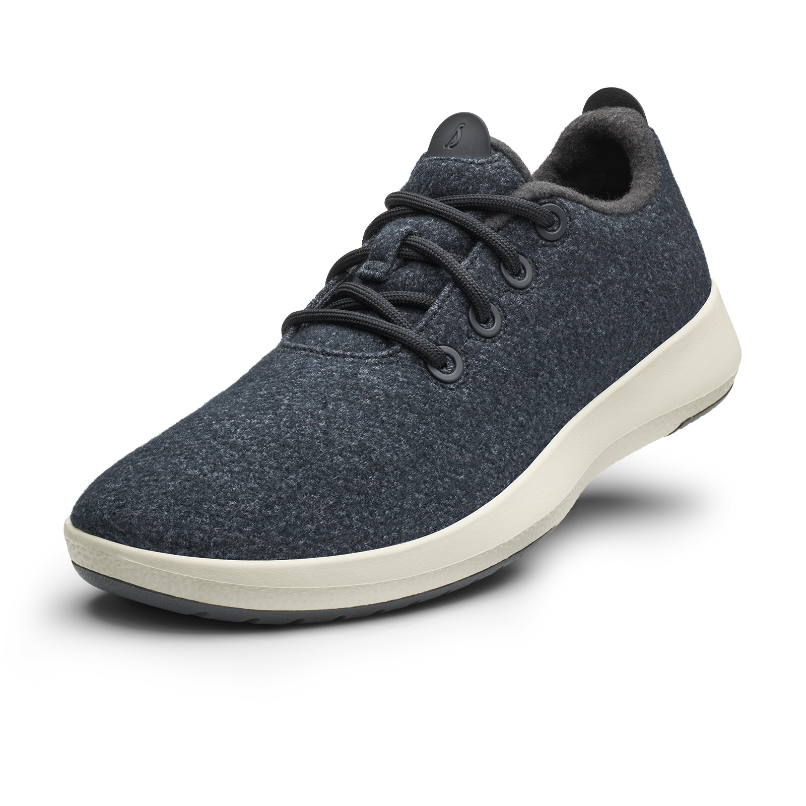 Allbirds Men's Wool Runner Mizzles - Natural Black (Natural White Sole)
