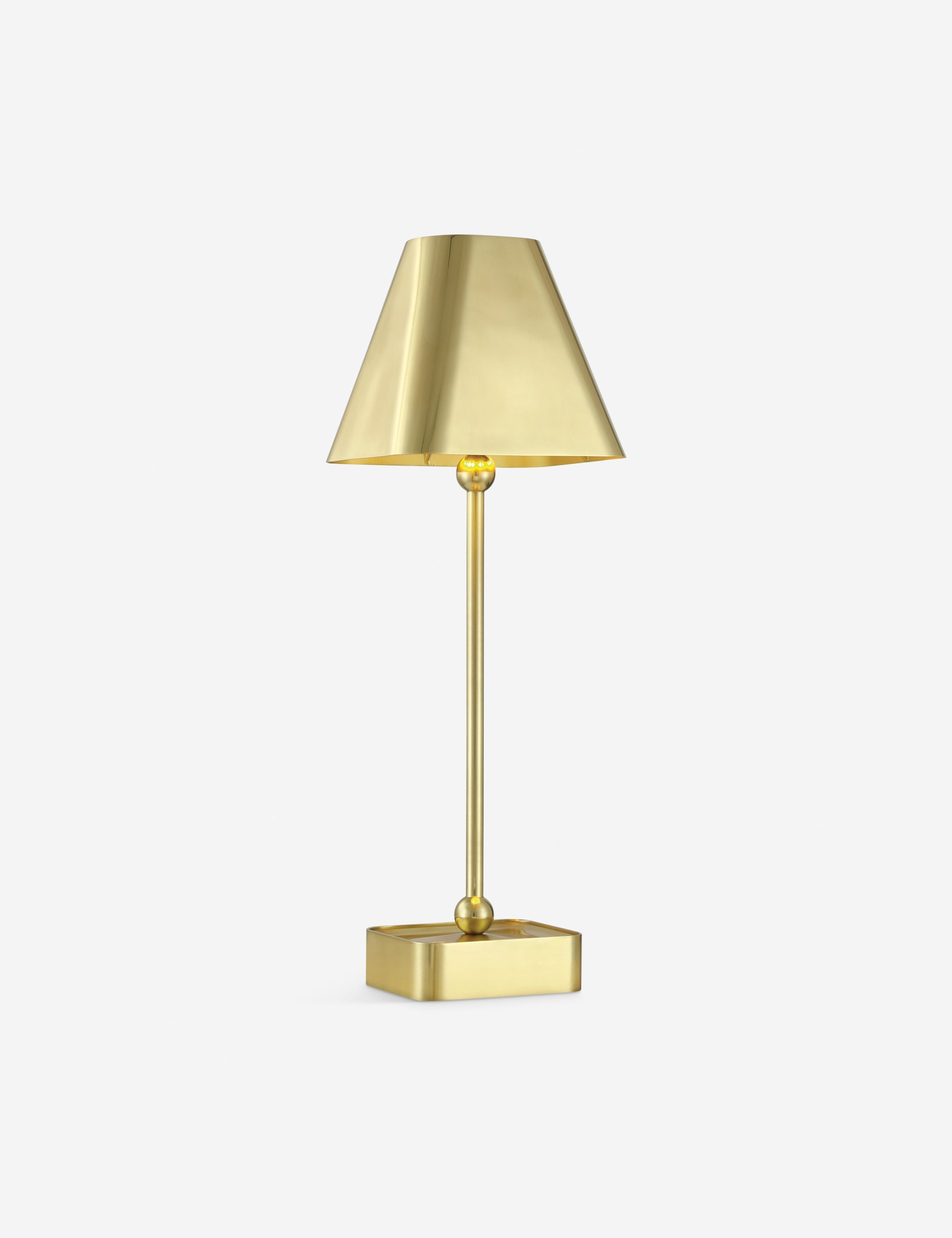 Lulu and Georgia Hedley Cordless Table Lamp – Brass