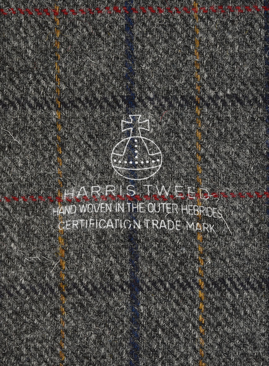 StudioSuits Harris Tweed Stormcrest Gray Pants - view 3
