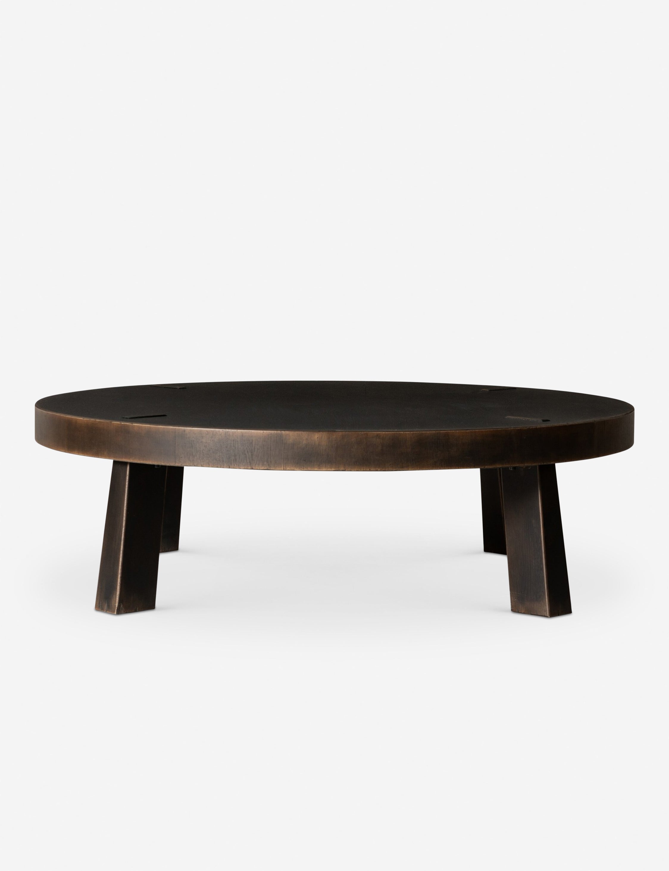 Lulu and Georgia Sadira Round Coffee Table by Amber Lewis x Four Hands - view 8